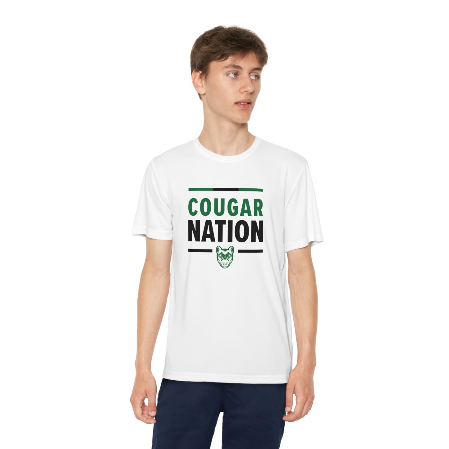 Cougar Nation Youth DriFit Tee