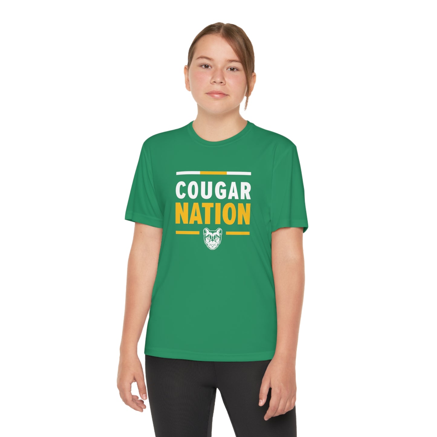 Cougar Nation Youth DriFit Tee