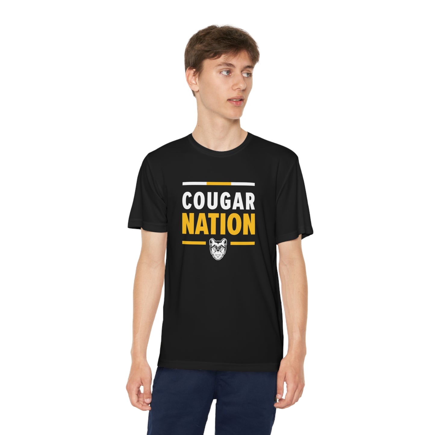 Cougar Nation Youth DriFit Tee