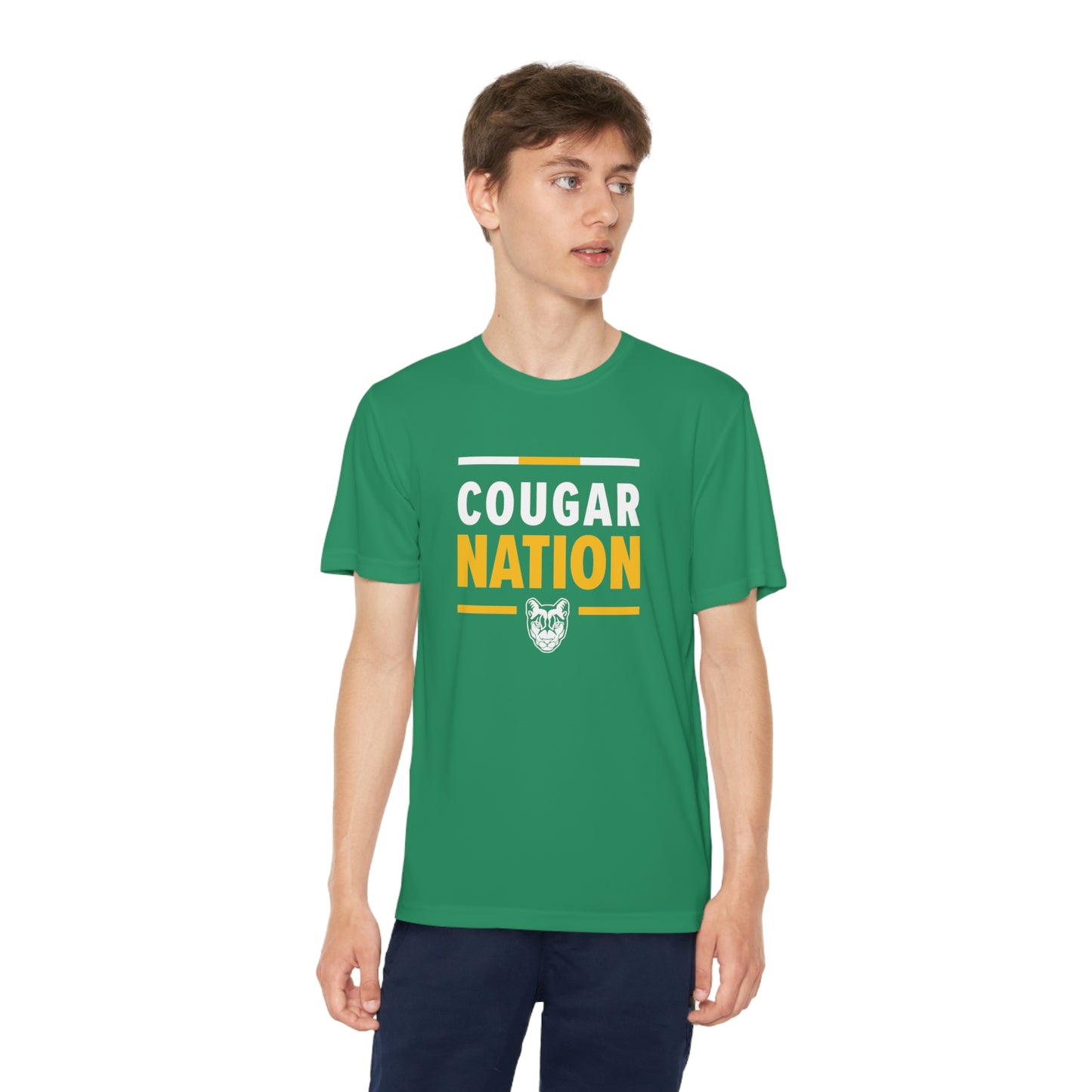 Cougar Nation Youth DriFit Tee