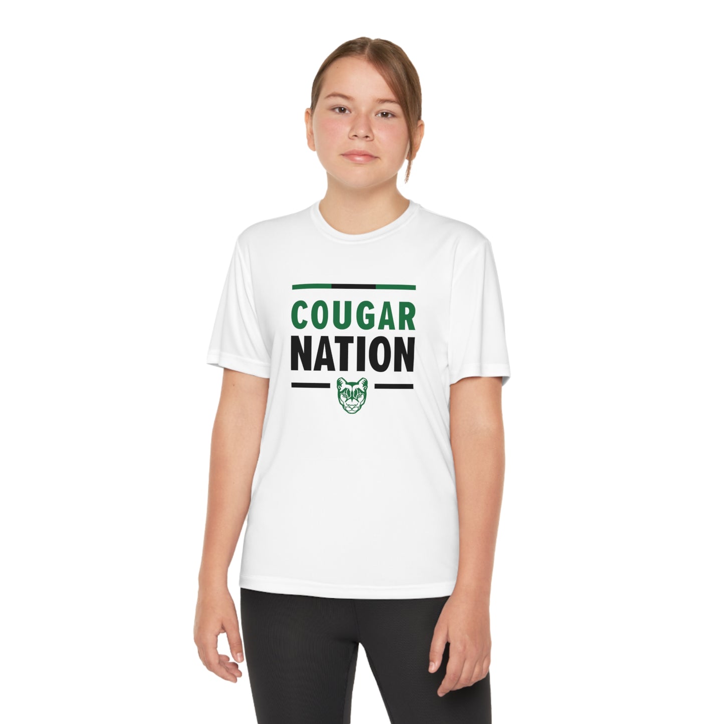 Cougar Nation Youth DriFit Tee