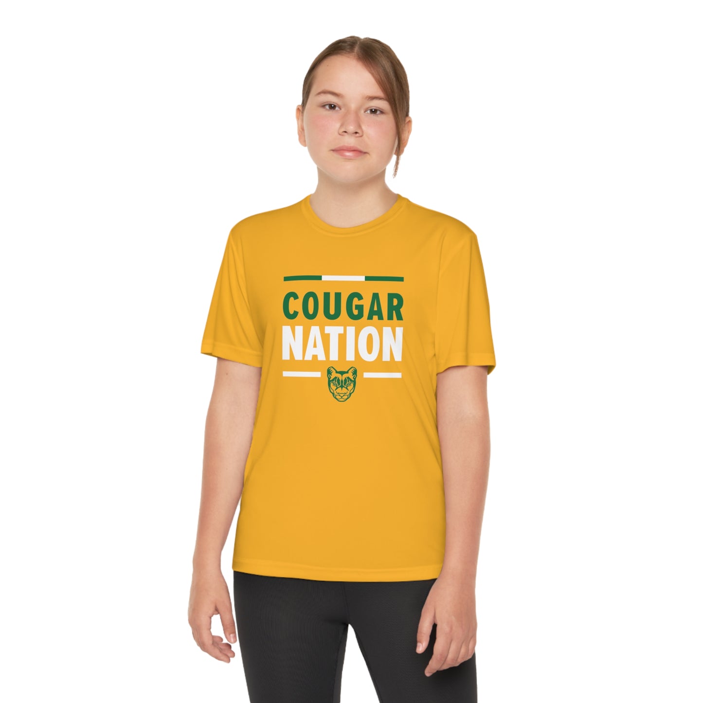 Cougar Nation Youth DriFit Tee