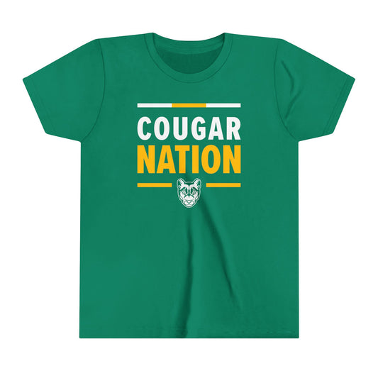 Cougar Nation Youth Jersey Tee